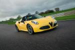 Alfa Romeo 4C Spider 2015 года (UK)